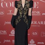 Dita Von Teese Attends a Private View of Crown To Couture at Kensington Palace in London