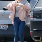 Joanna Krupa in a White Sneakers Was Seen Out in Los Angeles