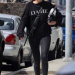 Malin Akerman in a Black Sweatshirt Was Seen Out in Los Angeles 04/17/2023