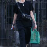 Taylor Momsen in a Black Tee Was Seen Out in New York City
