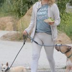 Alicia Silverstone Walks Her Dogs in Hollywood Hills