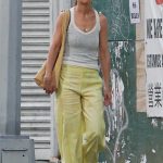 Katie Holmes in a Yellow Pants Was Seen Out in New York