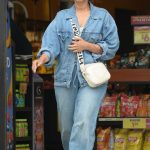 Leona Lewis in a Denim Suit Was Seen Out in Los Angeles