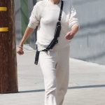Malin Akerman in a White Sweatsuit Was Seen Out in Los Angeles