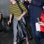 Maya Hawke in a Checked Skirt Arrives at Nice Cote d’Azur Airport Airport in Nice
