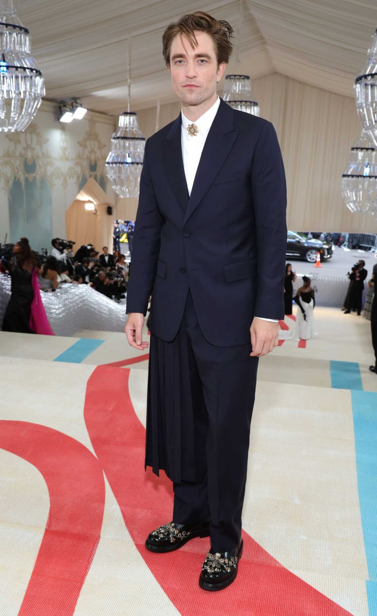 Robert Pattinson Attends 2023 Met Gala in New York City Celeb Donut