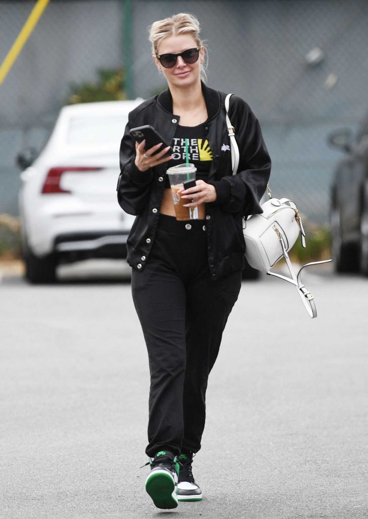 Ariana Madix in a Black Jacket