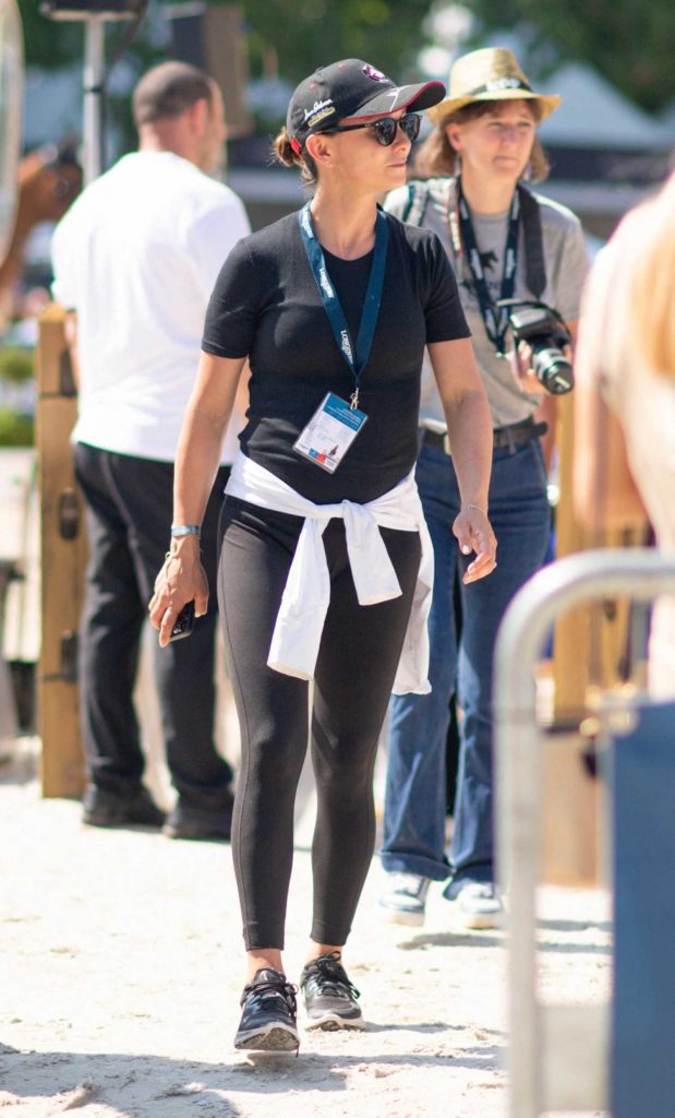 Georgina Bloomberg in a Black Cap