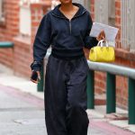 Karrueche Tran in a Black Outfit Was Seen Out in Beverly Hills
