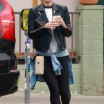 Kate Mara in a Black Jacket Was Seen Out in Los Feliz