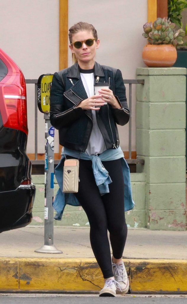 Kate Mara in a Black Jacket