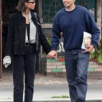 Laura Harrier in a Black Blazer Was Seen Out with Her Fiancee Sam Jarou in Studio City