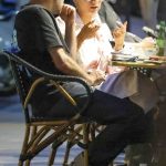 Mia Khalifa in a Pink Shirt Enjoys a Romantic Dinner with a Mystery Man in Paris