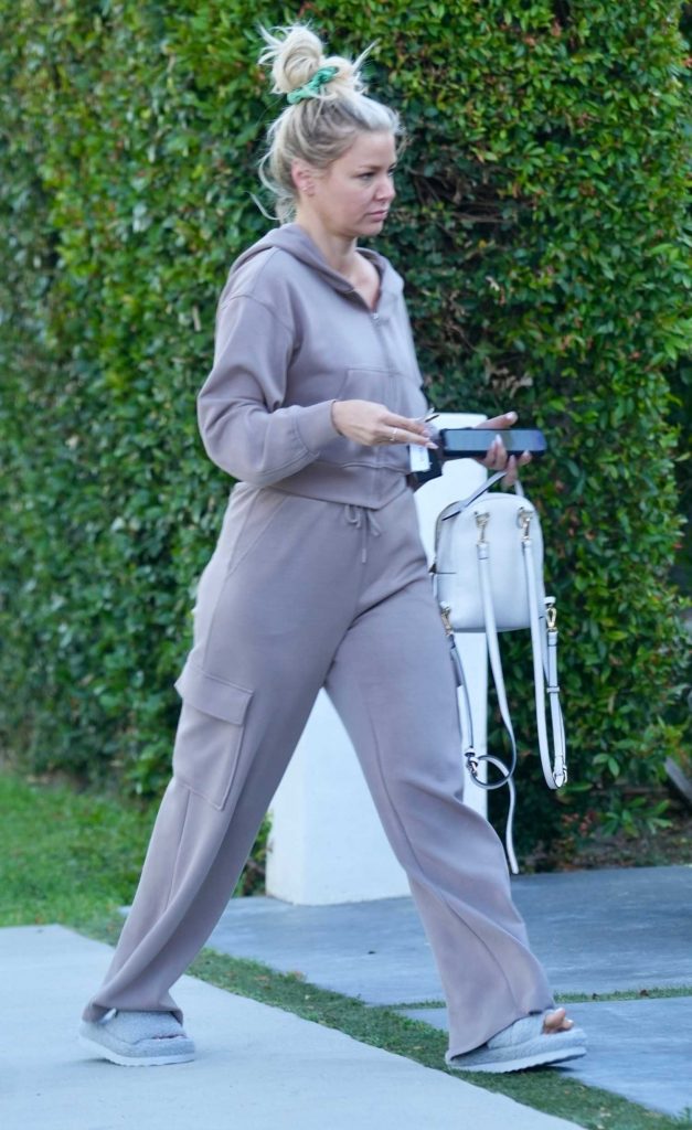 Ariana Madix in a Grey Sweatsuit