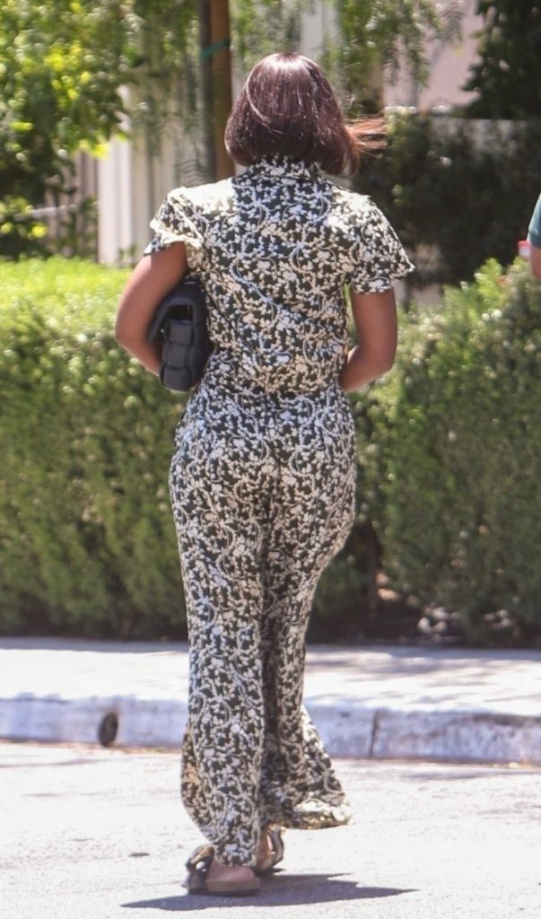 Kelly Rowland in a Floral Print