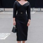 Lily James Attends the Fendi Fashion Show During 2023 Paris Fashion Week in Paris