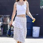 Scout Willis in a White Top Was Seen Out in Hollywood