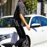 Ava Michelle in a Black Sneakers Was Seen Out in Studio City
