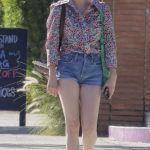 Emma Roberts in a Daisy Duke Shorts Was Seen Out with Cody John in Los Feliz