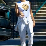 Eva Longoria in a White Tee Was Seen Out in Los Angeles