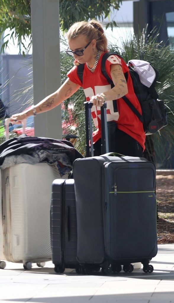 G Flip in a Red Tee