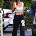 Scheana Shay in a White Top Was Seen Out in Los Angeles