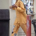 Sofia Richie in a Yellow Ensemble Was Seen Out in Montecito