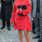 Eva Longoria Attends the Victoria Beckham Fashion Show During 2023 Paris Fashion Week in Paris