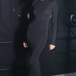 Hailey Bieber Attends the Saint Laurent Fashion Show During 2023 Paris Fashion Week in Paris