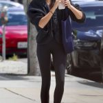 Kaia Gerber in a White Sneakers Leaves a Spa Session in West Hollywood