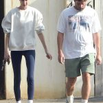 Whitney Port in a White Sweatshirt Was Spotted on a Stroll with Her Husband Tim Rosenman in Los Angeles