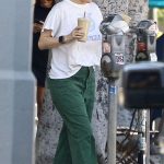 Rumer Willis in a White Tee Stops By the Dry Cleaner in West Hollywood 10/14/2023