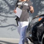 Malin Akerman in a White Sweatpants Was Seen Out in Los Angeles