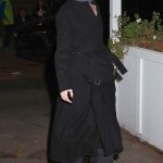 Anya Taylor-Joy in a Black Coat Was Seen Out for Dinner in New York