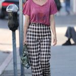 Scout Willis in a Plaid Pants Was Seen Out in West Hollywood