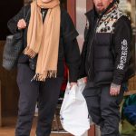 Cameron Diaz in a Black Beret Was Seen Out with Benji Madden in Aspen