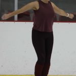 Claire Sweeney Training for Upcoming Series of Dancing On Ice in London