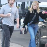 Malin Akerman in a Blue Jeans Was Seen Out with Jack Donnelly in Los Feliz