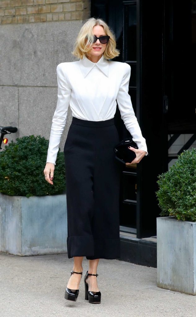 Naomi Watts in a White Blouse