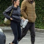 Tiffani Thiessen in a Black Jacket Was Seen Out with Her Husband in Encino