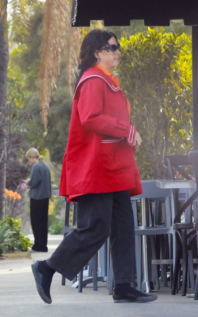 Alia Shawkat in a Red Blazer