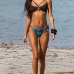 Lais Ribeiro in Bikini on the Beach in Miami