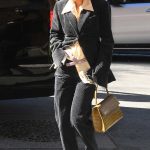 Rita Ora in a Black Pantsuit Was Seen Out in New York