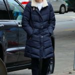 Amanda Seyfried in a Blue Puffer Coat Was Seen Out in New York