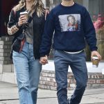 Kelly Rizzo in a Black Jacket Was Seen Out with Her New Boyfriend Breckin Meyer in Los Angeles