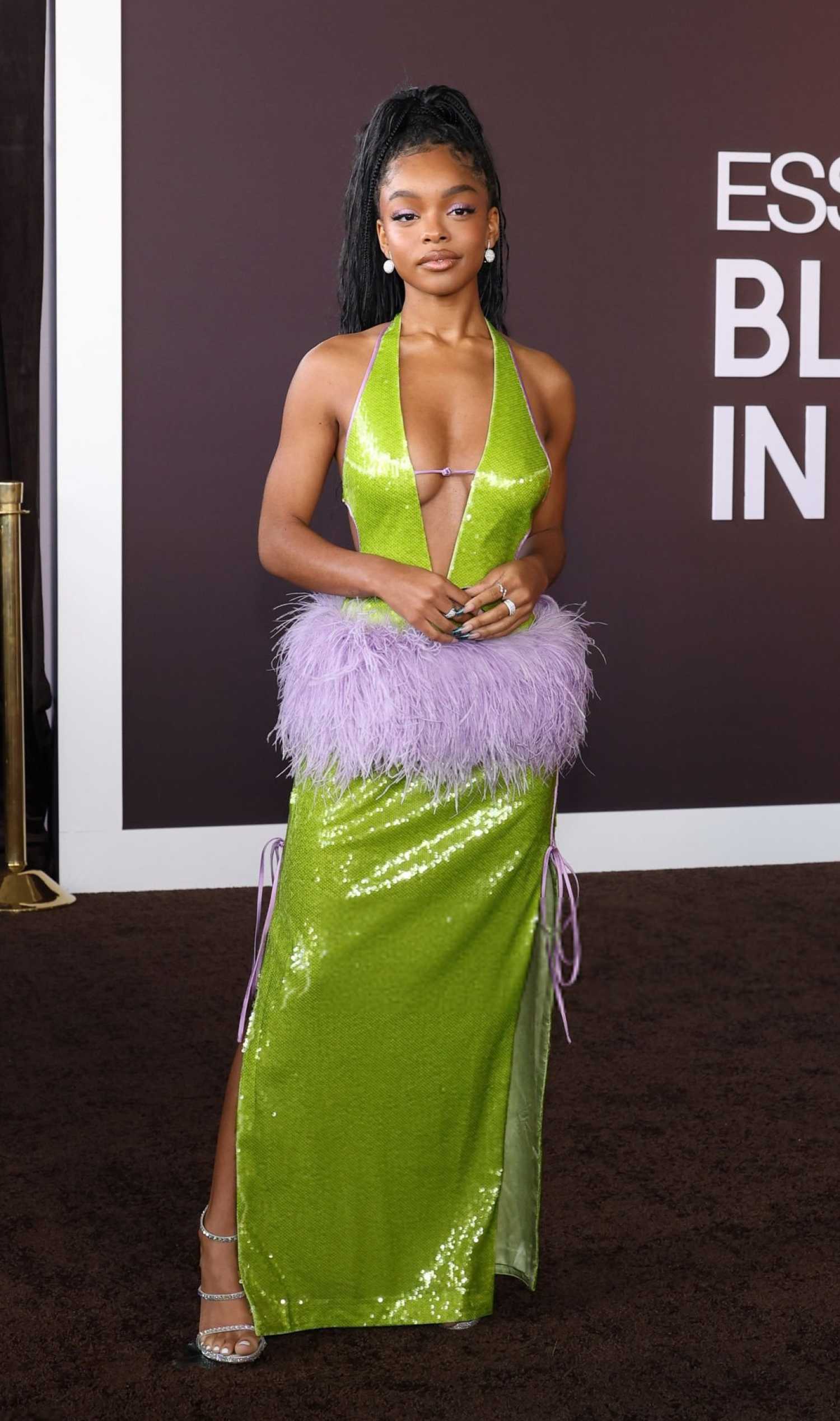 Marsai Martin Attends 2024 Black Women In Hollywood Awards Ceremony In 