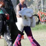 Amber Rose in a White Sneakers Was Seen During 2024 Coachella Valley Music and Arts Festival in Indio