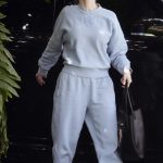 Erika Jayne in a Grey Sweatsuit Was Seen Out in Los Angeles