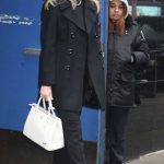 Kate Upton in a Black Outfit Was Seen Out in New York City