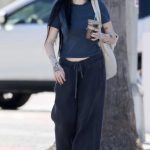 Noah Cyrus in a Black Sweatpants Was Seen Out in Los Angeles
